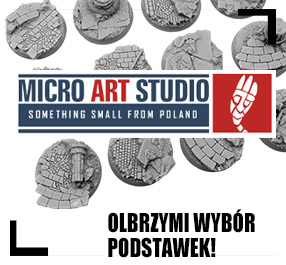 Podstawki żywiczne od Micro Art Studio