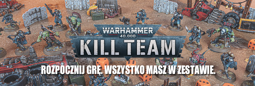 Zestawy na start Warhammer 40000 Kill Team w sklepie z grami bitewnymi