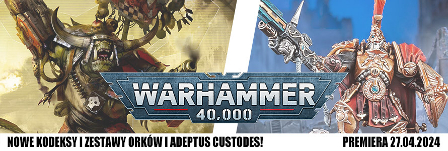 Adeptus Custodes, Orks Nowości Warhammer 40000 w sklepie z grami